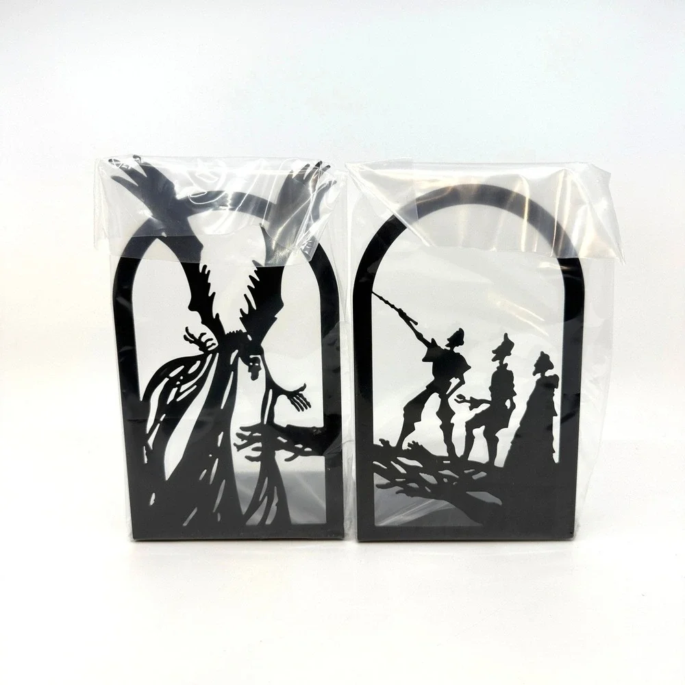 LilJoy‎ Magical Harry Potter Tale of Three Brothers Metal Bookend Set New